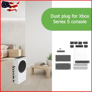 11pcs Game Console Dust Cover Dustproof Suit Kit for Xbox Series S Dust Plug - Picture 1 of 7