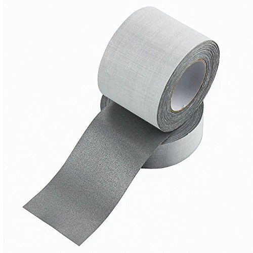 Safety Sew On Silver Reflective Fabric Tape DIY for Clothing 50mmx10m 2" x 33' - Image 1 of 4