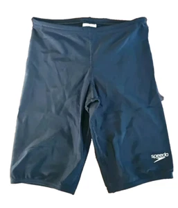 Speedo Youth Swim Jammers, Black Size 8 - Picture 1 of 3