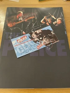 The Police Programme And Ticket 2007 - Picture 1 of 3