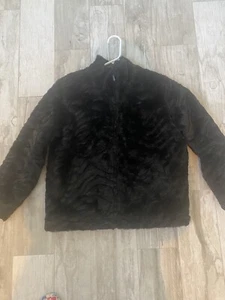 Sport Haley Faux Fur Jacket Womens Size Medium Vintage - Picture 1 of 3