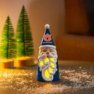 Auburn University Santa LED Statuary, 8" - Picture 1 of 2