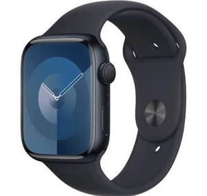Apple Watch Series 9 GPS 45mm Midnight Aluminum W/ Midnight Sport Loop - Picture 1 of 2