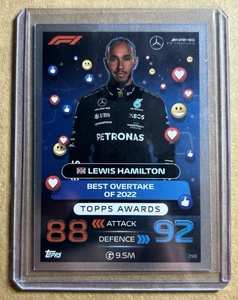 2023 Topps Turbo Attax Topps Awards Lewis Hamilton Foil #298 - Picture 1 of 1