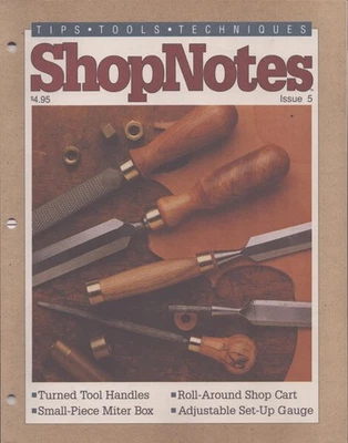 Shop Notes - Issue 5 - September 1992 - Tips - Tools - Techniques - Imagem 1 de 2