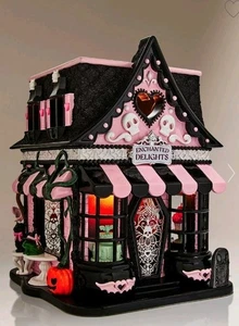 Bath And Body Works Halloween 3 Wick Candle Holder Haunted House Huge Limited  - Picture 1 of 3