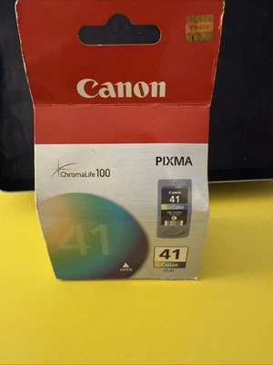 Genuine Canon ChromaLife 100 Pixma 41 Color Printer Ink Cartridge CL-41  NEW - Image 1 of 4