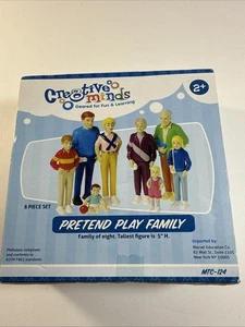 Creative Minds Pretend Play Family EUC Grandparents, Parents & Kids New Sealed - Picture 1 of 6