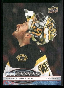 2025-26 Upper Deck Serie 1 - Ud Canvas Jeremy Swayman #C-62 - Foto 1 di 2