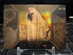 2024 Topps Chrome Dune Lady Jessica Dune Walls GOLD /50 SP! 1:1232 - Picture 1 of 2