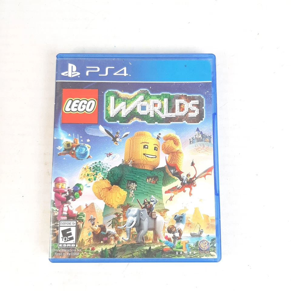 LEGO Worlds PS4 Game Sony PlayStation 4 Open World Sandbox Adventure WB Family - Image 1 of 1