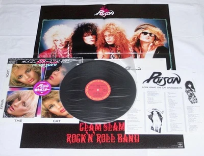 Редкий ЯДОВИТЫЙ ВЗГЛЯД, ЧТО КОШКА ВТЯНУЛА Винил с Плакатом Хайп Усадка Япония EX - Изображение 1 из 4