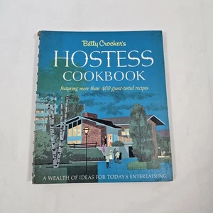Betty Crocker's Hostess Cookbook 1967 General Mills First Edition Vintage - Imagen 1 de 13