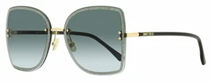 Jimmy Choo Square Leti Sonnenbrille 2M29O schwarz/gold 62 mm - Bild 1 von 2