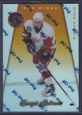 SERGEI FEDOROV - 1997 Pinnacle Certified MIRROR GOLD w/ Coating #56 - Image 1 of 2