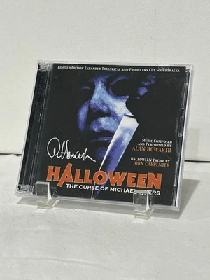 Halloween The Curse of Michael Myers ALAN HOWARTH Ltd Ed Soundtrack CD SIGNED - Image 1 of 4