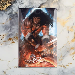 [SIGNED] Conan the Barbarian #15 Ariel Diaz Virgin Exclusive Variant - Picture 1 of 8