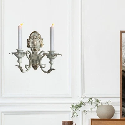 Wall Candlestick Holder Wall Mounted Candle Holder for Wedding Living Room - Image 1 of 2