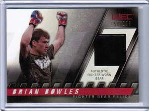 2010 TOPPS UFC KNOCKOUT BRIAN BOWLES AUTHENTIC FIGHTER-WORN GEAR RELIC /188 - Picture 1 of 1