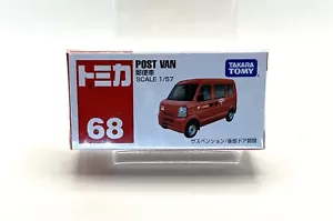 Takara Tomy Tomica No.68 Japan Post Van 1/57 Scale Diecast Mini Car Japan - Picture 1 of 7