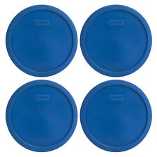 PYREX 7401PC 3 Cup Lake Replacement Lid - Blue (4 Piece)