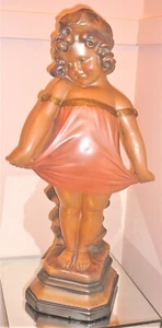 Bashful Girl Art Deco Ceramic Figurine from England - Picture 1 of 4