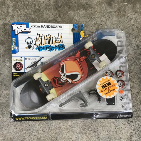 Vintage 2001 Tech Deck Blind 27cm Handboard Real Skateboard X Concepts Cover