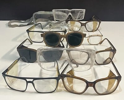 Lots De 12 Diverses Lunettes Ancienne De Protection Soudure - Photo 1/4