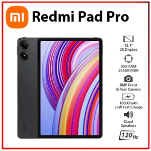 (Wi-Fi) Xiaomi Redmi Pad Pro 8GB+256GBGB GREY Octa Core Android PC Tablet - Picture 1 of 4