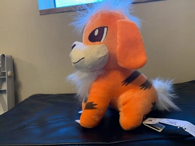 Pokemon Growlithe Japanese Banpresto New Plush 11'' Inch - Image 1 of 3