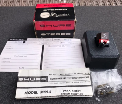 Shure M44-5 Genuine Original Magnetic Cartridge (Rare) See Pictures - Image 1 of 3