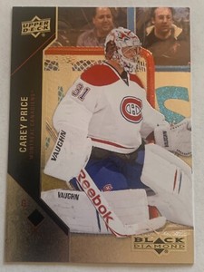 2011-12 Upper Deck Black Diamond Hockey # 80 Carey Price