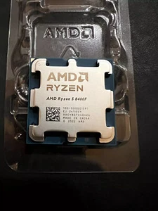 Procesador CPU AMD Ryzen 5 8400F AM5 R5 8400F 4,3 GHz 6 núcleos 12 hilos 16 MB 45 W - Imagen 1 de 2