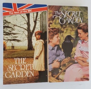 The Secrete Garden BBC, And Mgm Presents Vhs Lot - Foto 1 di 3