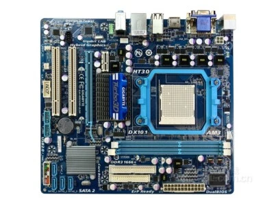 For Gigabyte GA-880GM-D2H(rev.1.x)Motherboard M-ATX Socket AM3+ AMD 880G DDR3 - Image 1 of 4