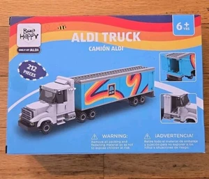 ALDI Truck Bee Happy Exclusive Building Block Set (Limited Edition; 212 Pieces) - Picture 1 of 2