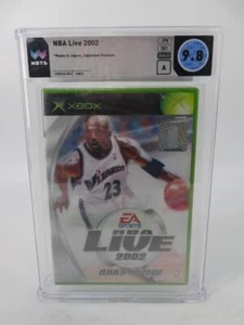 NEW - NBA Live 2002 Versione Giappone (Microsoft Originale Xbox 2001) Wata Graded 9.8 - Foto 1 di 11
