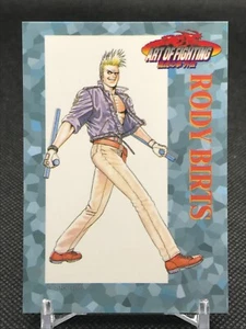Juego de cartas coleccionables RODY BIRTS ART OF FIGHTING SNK raro Japón 1996 - Imagen 1 de 12