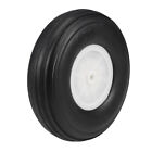 Tire and Wheel Sets for RC Car Airplane,PU Sponge Tire with Plastic Hub,4.5"