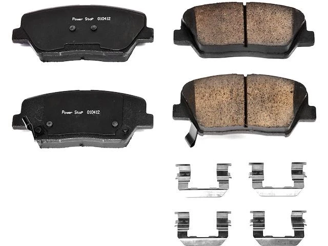 Front Power Stop Brake Pad Set fits Hyundai Santa Fe Sport 2013-2018 19RTST - Image 1 of 1