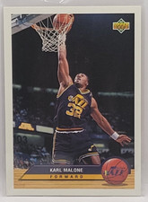 92-93 Upper Deck McDonald's Karl Malone HOF Insert Card (Utah Jazz)