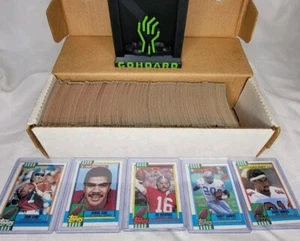 1990 Topps Football 528 Card Complete Vintage Set w/Montana, Aikman, Elway NM+ - Picture 1 of 3