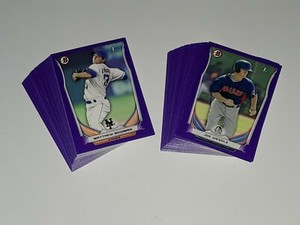 2014 BOWMAN PROSPECTS PAPER PURPLE PARALLEL - #BP1 to #BP110 - U PICK FROM LIST 