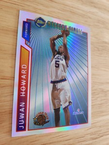 1996-97 Topps Mystery Finest Refractor Juwan Howard Super Team Champion Bullets