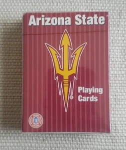 Arizona State Sun Devils Deck of Playing Cards Factory Sealed - Picture 1 of 2
