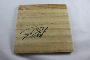 Jason Smith Signed 6x6 Floorboard New Orleans Hornets Authentic NBA Autograph