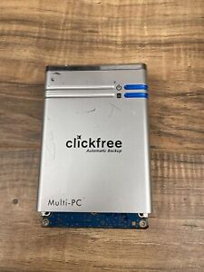 Clickfree Automatic Backup 160GB USB Hard Drive HD801 ⚠️See Picture ⚠️