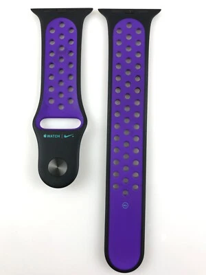 Original Apple Watch Nike Correa Deportiva 40mm 41MM 42MM Negro/Hiper Uva Pin +ML Foto 1 de 4