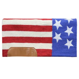 Manta Tahoe Tack 26" x 26" American Pride Nueva Zelanda Lana Western Saddle - Imagen 1 de 5