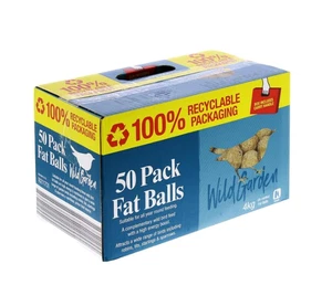 Wild Garden Fat Balls 50 Pack - Picture 1 of 3